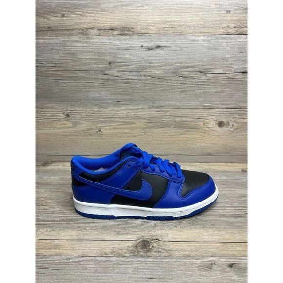 nike dunk low black cobalt white